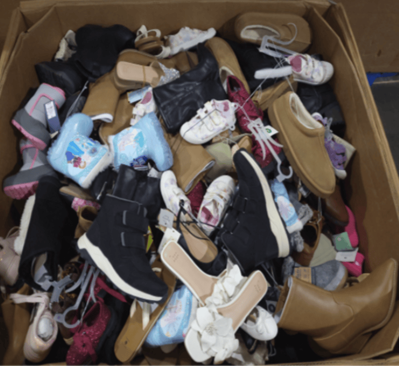 Target Mixed Shoes Truckload – Reseller Opportunity