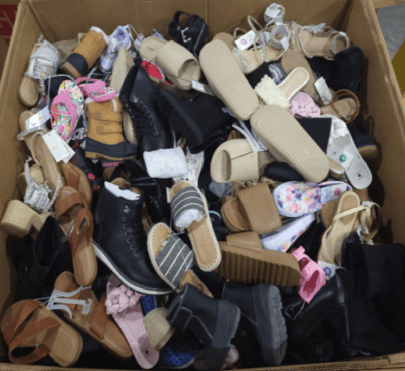 Target Mixed Shoes Truckload – Reseller Opportunity