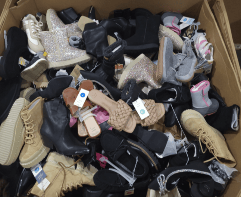 Target Mixed Shoes Truckload – Reseller Opportunity