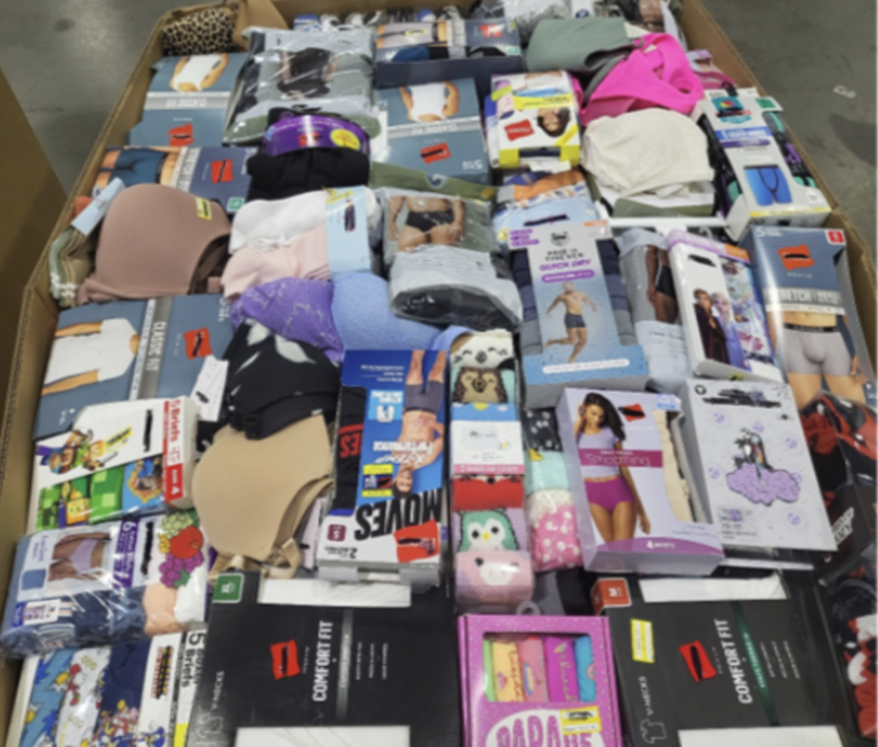 Target new apparel truckload