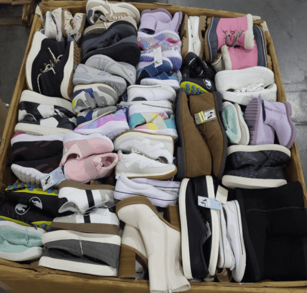 Target mixed shoes truckload