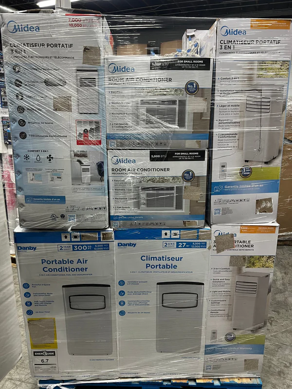 Air Conditioner Pallet – Mostly AC Units & Accessories Lot 11
