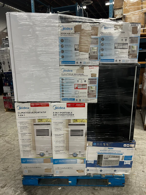 Air Conditioner Pallet – Mostly AC Units & Accessories Lot 11