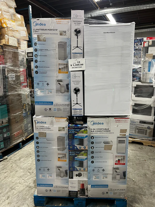 Air Conditioner Pallet – Mostly AC Units & Accessories Lot 11