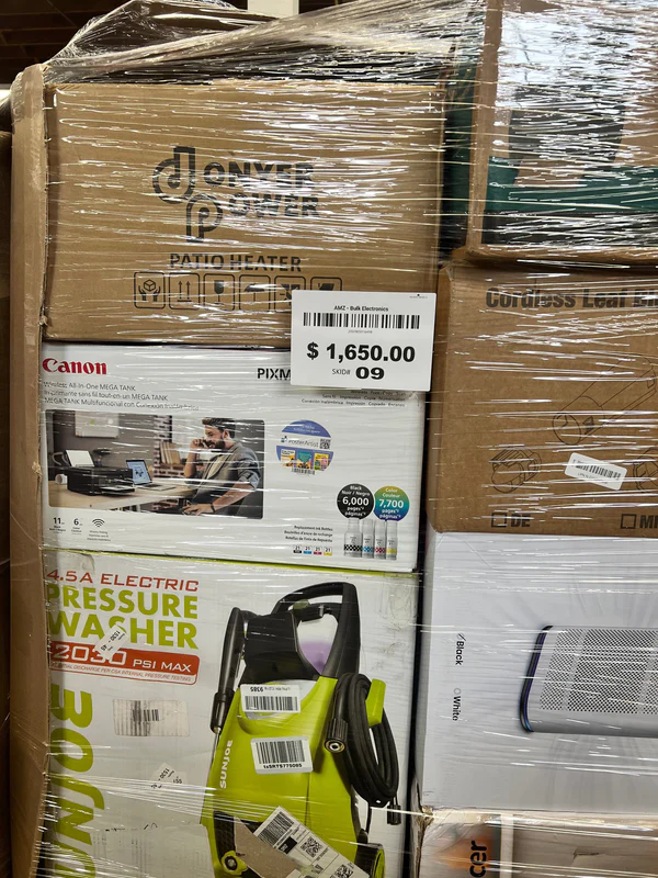 Amazon electronic pallets