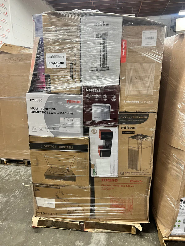Amazon Electronics Pallet – Overstock & Returns Lot 54