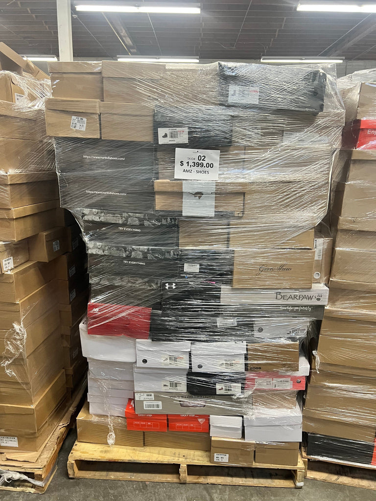 Amazon Shoes Pallet – High-Volume Footwear Mix Lot 2
