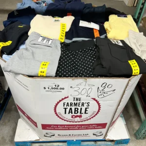 Costco Clothing Pallet – Mixed Clothing Assortment Lot 12