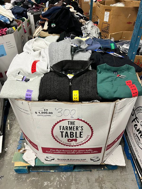 Costco Clothing Pallet – Store-Ready Apparel Inventory Lot 17