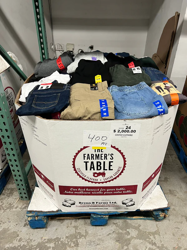 Costco Clothing Pallet – Everyday & Seasonal Clothing Lot 24