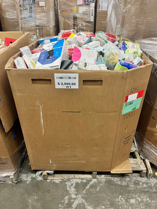 Health & Beauty Liquidation Pallet – Assorted Skincare & Beauty Items Lot 1