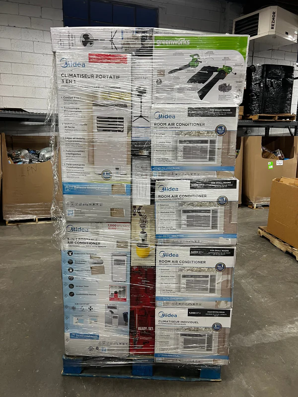 Walmart electronics pallets