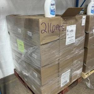 laundry detergent pallet