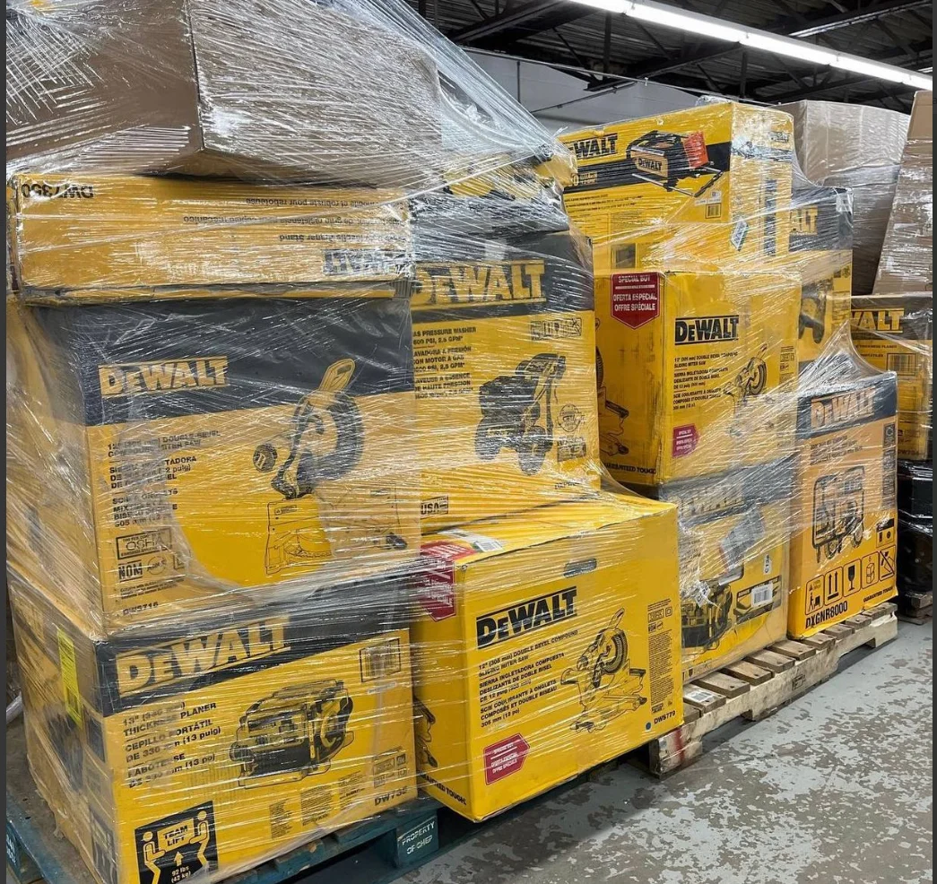 DeWALT tools pallet
