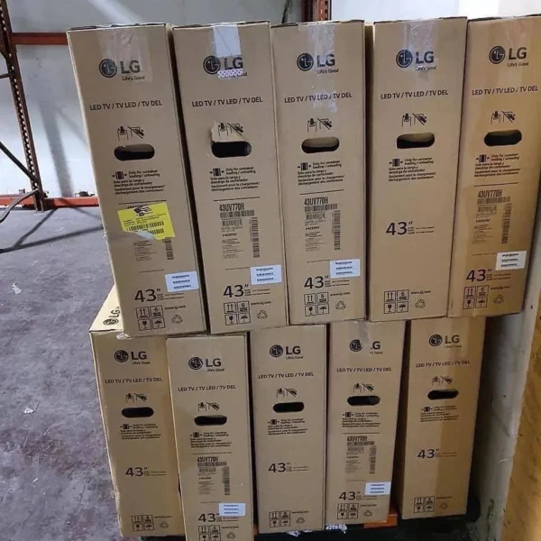 TV liquidation pallets