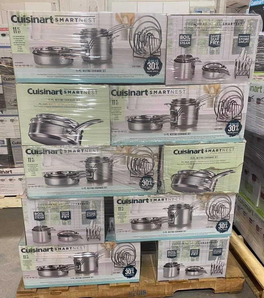 cookware set pallet