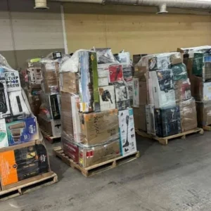 mixed kitchen appliance pallet