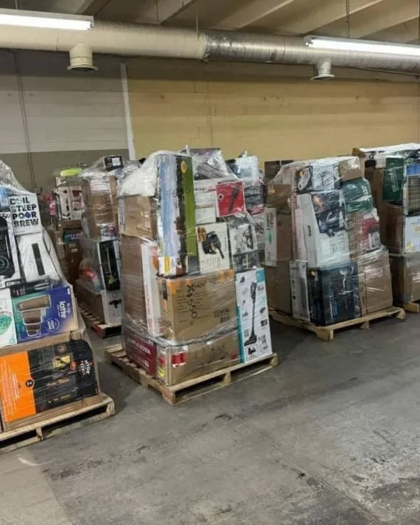 mixed kitchen appliance pallet